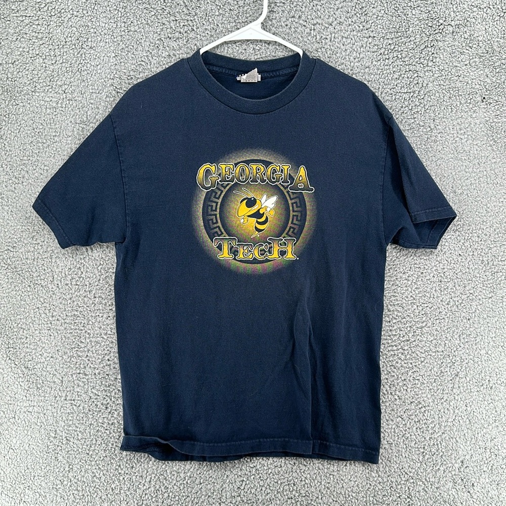 Vintage Footlocker Georgia‎ Tech T-Shirt Men’s Sz Large